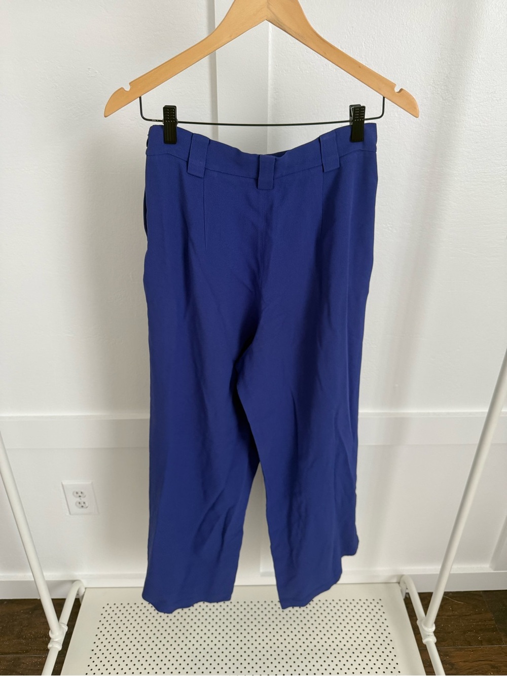 Sezane Loulou Trousers Blue Vif - Picture 4 of 4
